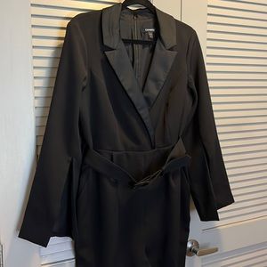 Fabulous Tuxedo Jumpsuit by Express